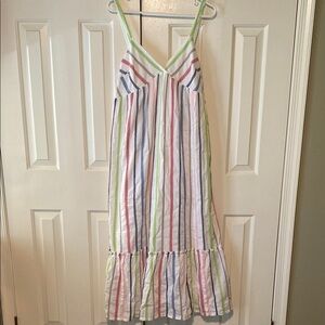 NWOT Michael Stars Multicolor Striped Maxi Dress